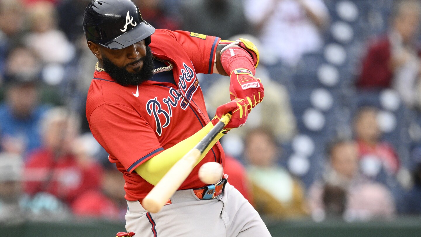 Braves sweep Nationals with 9-4 win, Ozuna drives in 3 runs