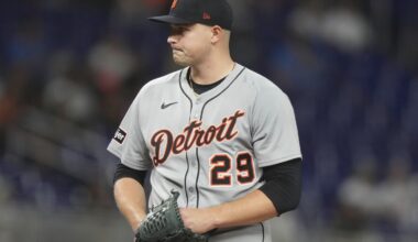 Tigers' Skubal leaves game against Marlins after experiencing left side tightness