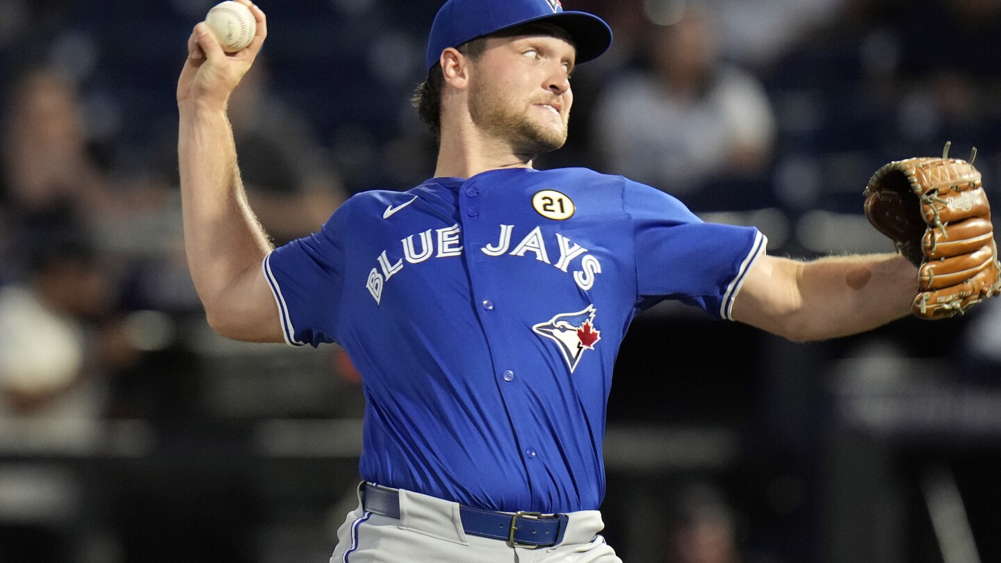 Yesavage strikes out 9 in impressive debut, Blue Jays beat Rays 2-1 in 11 innings, open 5-game lead