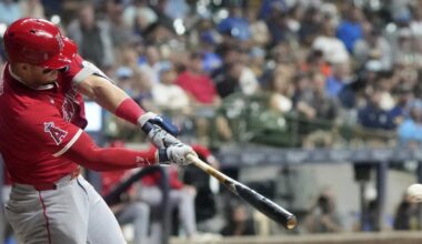 Angels fall to Milwaukee Brewers for their seventh straight loss