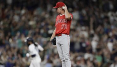 Angels strike out 16 times and drop series in loss to Mariners