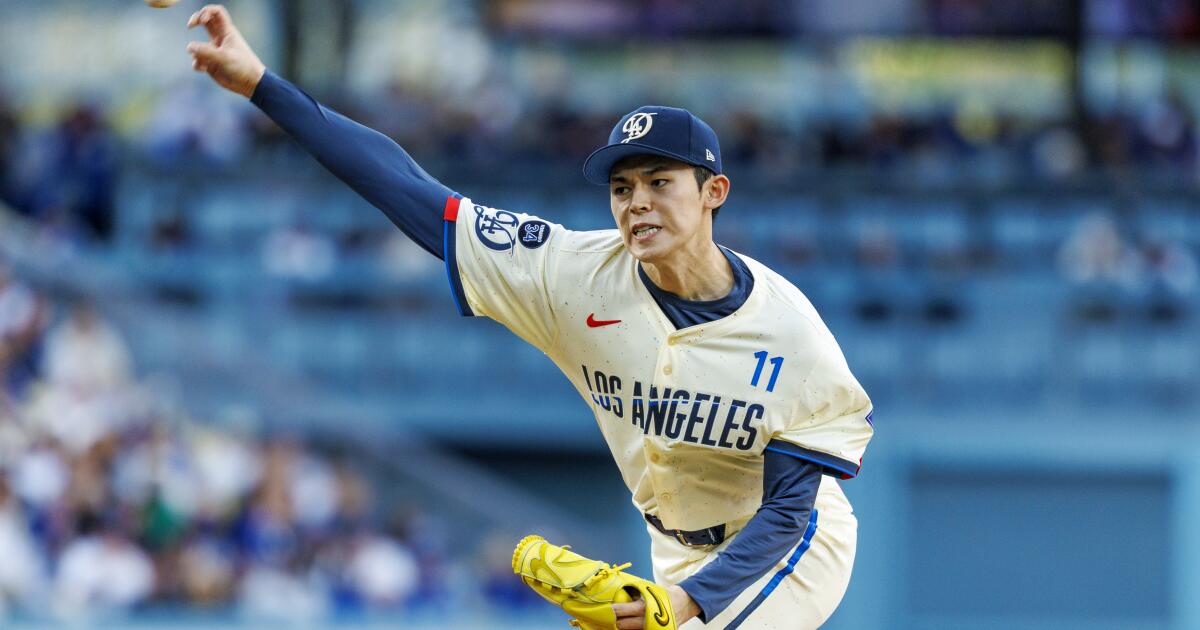 Strong rehab outing could put Roki Sasaki back in Dodgers' postseason roster contention