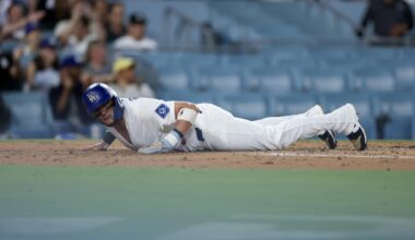 Dodgers sweep Rockies to keep growing NL West lead, but Will Smith is a late scratch