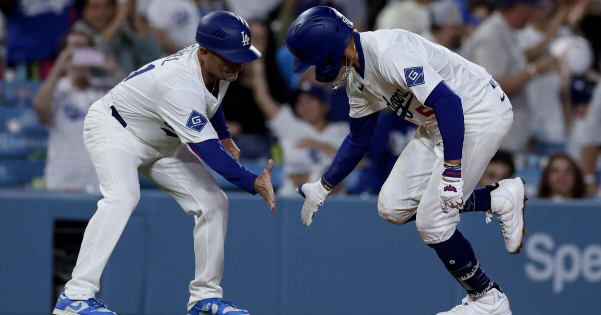 The Sports Report: Mookie Betts has big night as Dodgers sweep Rockies