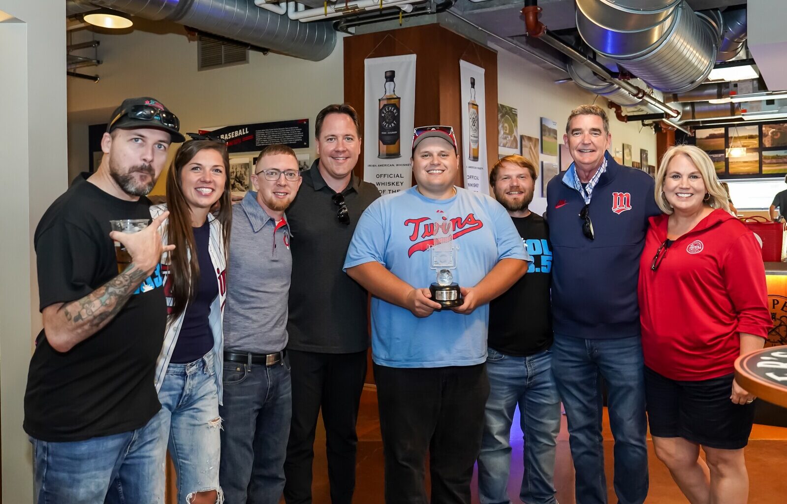 Athletics: Veo throws out first pitch as Hubbard Radio is honored at Twins game - Brainerd Dispatch