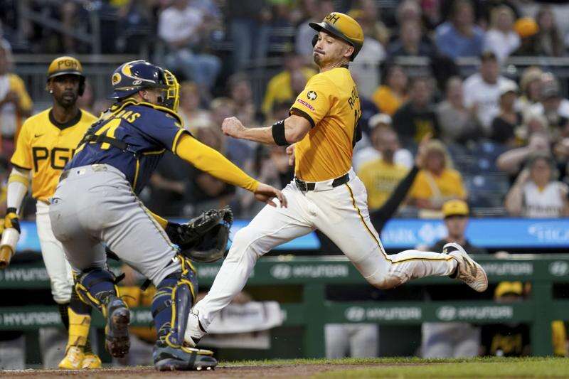 Pirates’ 7-game home winning streak ends as Brewers’ Quinn Priester sets franchise record – Butler Eagle