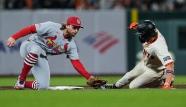 Cardinals eliminated from playoff contention following 4-3 loss to Giants