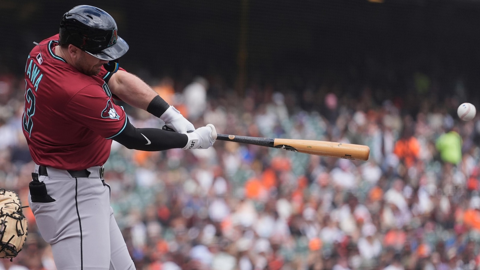 Rodriguez limits Giants to 1 hit over 6 1/3 innings in Diamondbacks' 5-3 victory