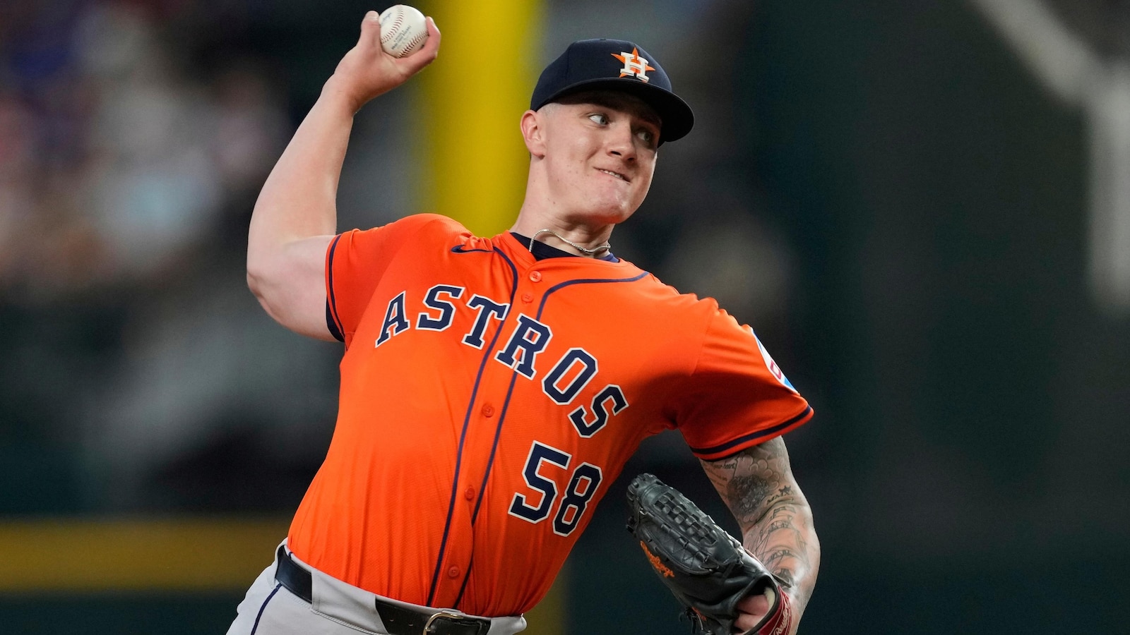 Hunter Brown outduels Jacob deGrom as Astros rout Rangers 11-0