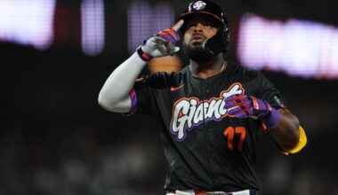 Burleson hits go-ahead single in 9th, Donovan adds career-best 4 doubles, Cardinals beat Giants 9-8