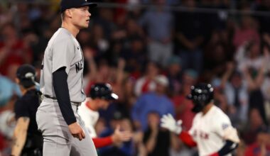Carlos Narváez’s solo HR caps 6-run 1st, Garrett Crochet fans 12 and Red Sox hold off Yanks 6-4