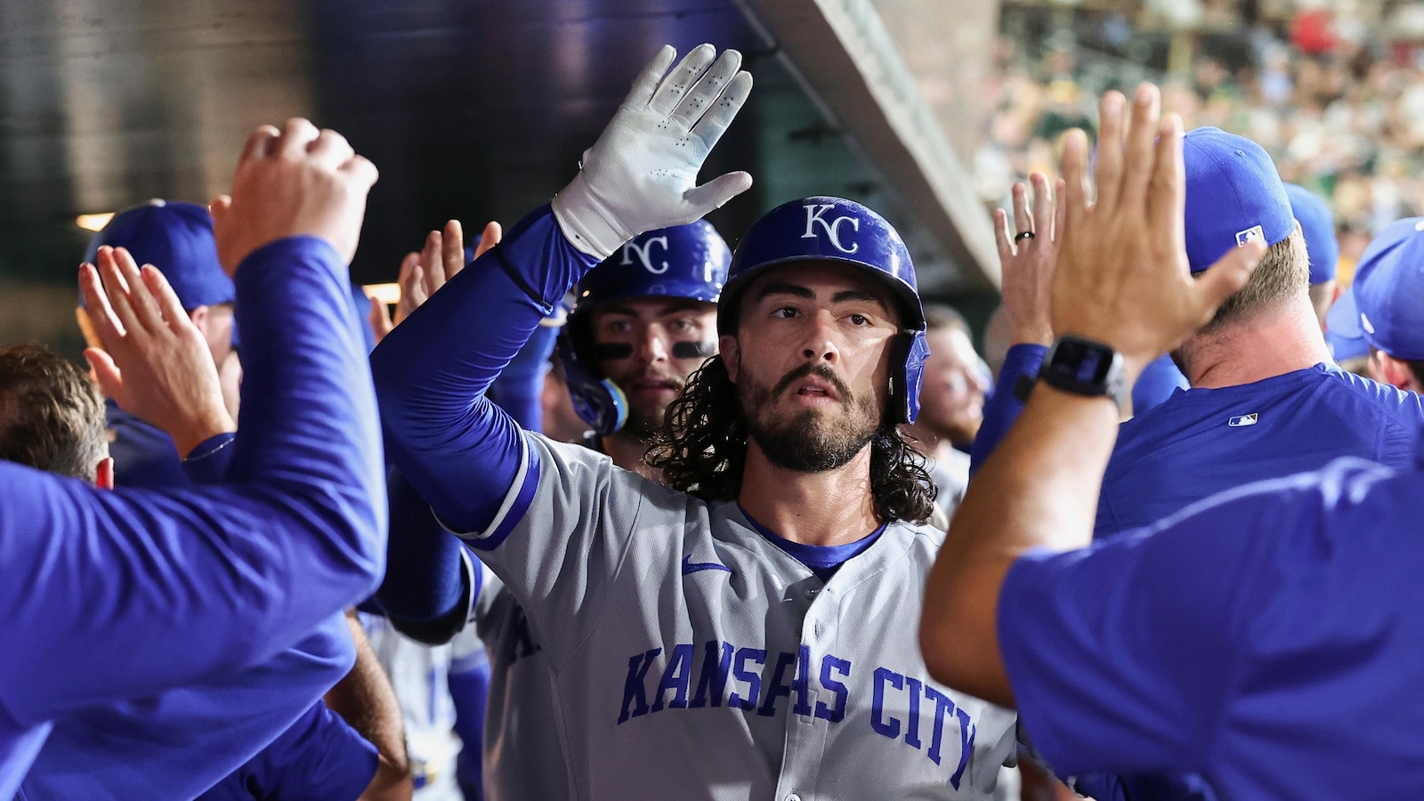 Langeliers hits walk-off double, Wilson has 3 RBIs as Athletics beat Royals 4-3