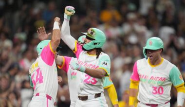 Fernando Tatís Jr.'s grand slam sends Padres past Diamondbacks 7-4, eliminating Arizona