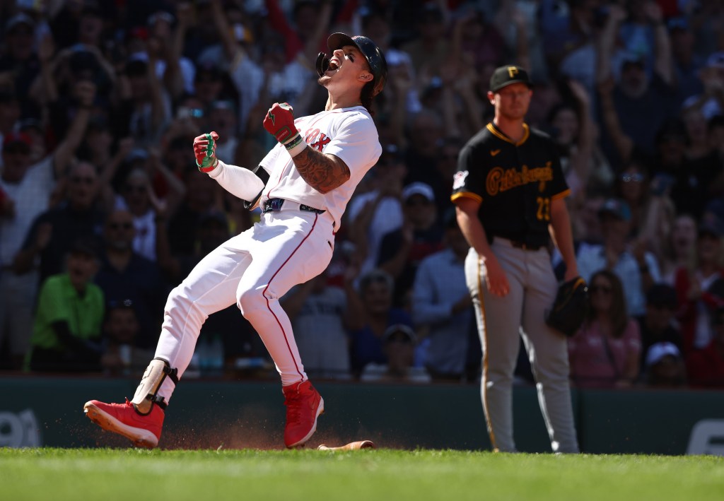 Jarren Duran's inside-the-park homer powers Red Sox past Pirates in finale