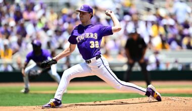 LSU Baseball LHP Kade Anderson Selected No. 1 Overall in 2025 MLB Draft by Nationals