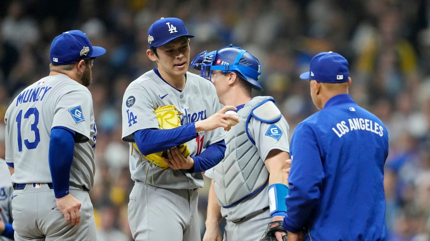 National League Championship Series - Los Angeles Dodgers v Milwaukee Brewers - Game One