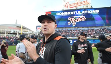 Wild Card Series - Detroit Tigers v Cleveland Guardians - Game Three