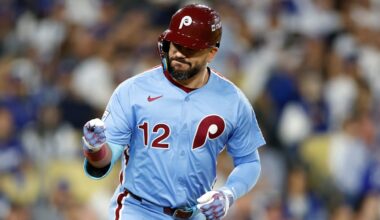 Division Series - Philadelphia Phillies v Los Angeles Dodgers - Game Three