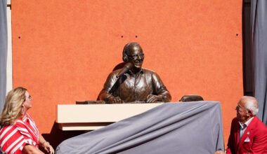 13-Year-Old Arrested After Marty Brennaman Statue Vandalized Outside of Reds' Stadium