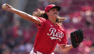 Cincinnati Reds starting pitcher Rhett Lowder.