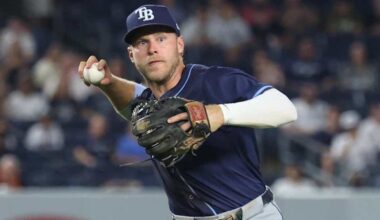 Rays' Taylor Walls Receives Tough Prediction for American League Gold Glove Award