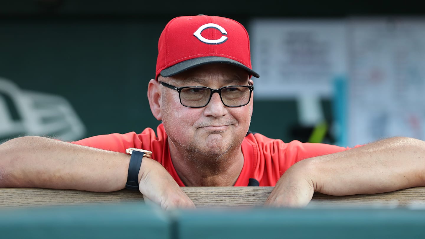 Cincinnati Reds manager Terry Francona