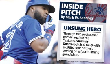 Vladimir Guerrero Jr. continues to torment Yankees with grand slam