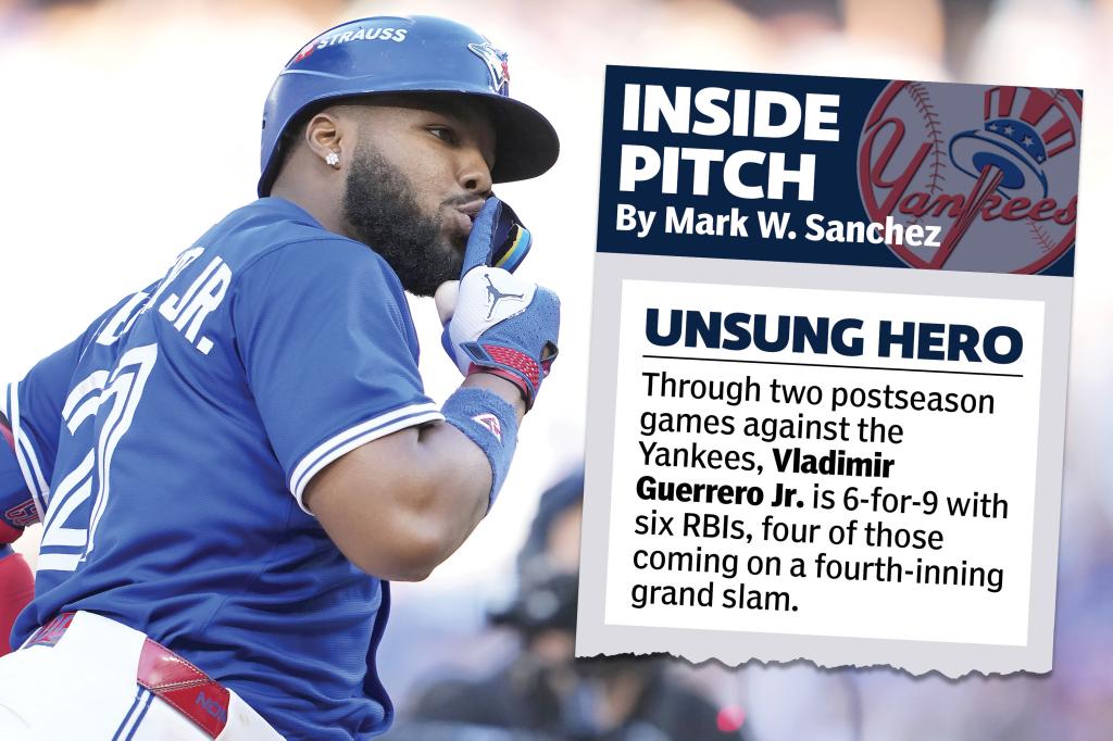 Vladimir Guerrero Jr. continues to torment Yankees with grand slam