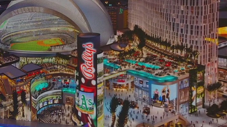 Bally’s Las Vegas shares new look at integrated resort with A’s ballpark