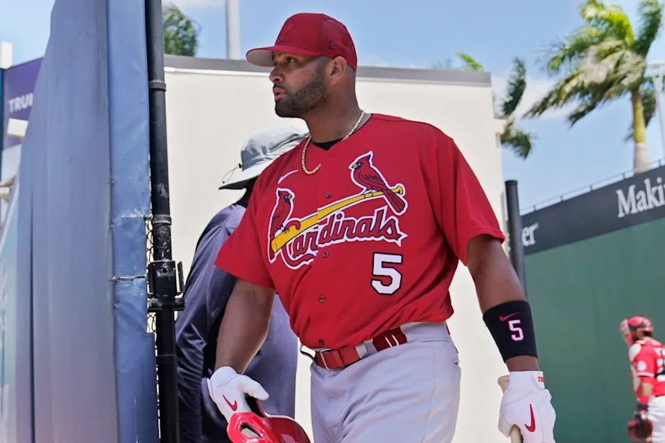 Albert Pujols, while a member of the Cardinals AP
