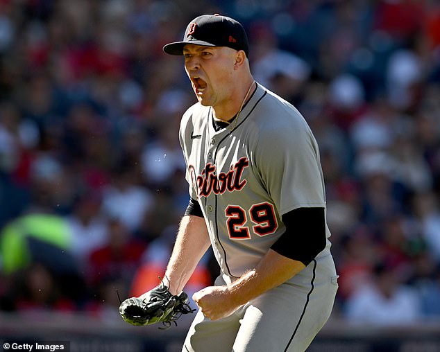 Tigers ace Tarik Skubal tossed 14 strikeouts in the victory on Tuesday in the AL Wild Card