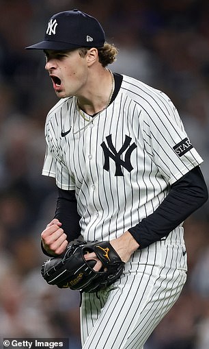 Yankees pitcher Cam Schlittler
