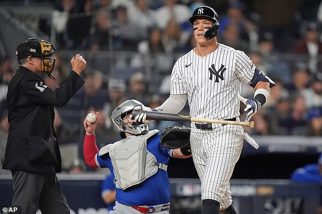 The New York Yankees were eliminated from the postseason by the Toronto Blue Jays