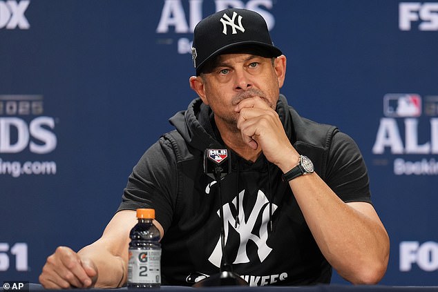 Yankees fans immediately flooded social media with calls for manager Aaron Boone to be fired