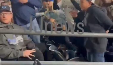Guerrero's family was seated along the third-base line at Yankee Stadium for Game 4