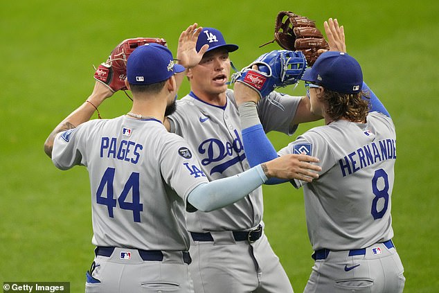 The Dodgers still won the game 2-1 but wobbled at the bottom of the ninth vs the Brewers