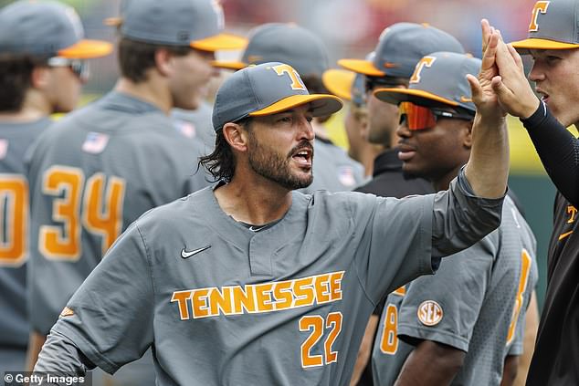 Tony Vitello is the fiery former Tennessee coach who led the Vols to an NCAA title in 2024
