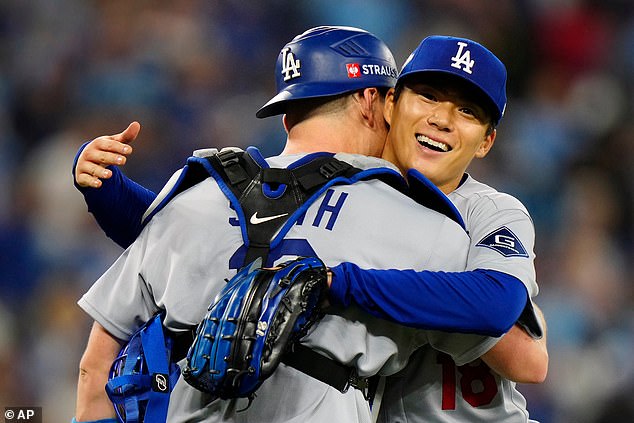 Pitcher Yoshinobu Yamamoto inspired the Los Angeles Dodgers to victory in Game 2