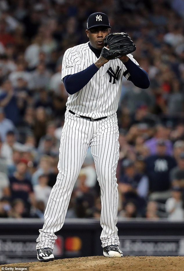 Chapman had two separate stints in the Bronx before bouncing around for a few years