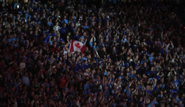 Toronto Blue Jays fans in disbelief after 11-4 win against the Los Angeles Dodgers