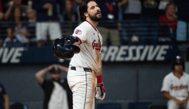 Guardians re-sign catcher Austin Hedges to a $4 million, 1-year contract