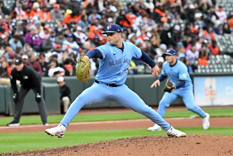 Mason Fluharty hits his mark with Blue Jays in Baltimore