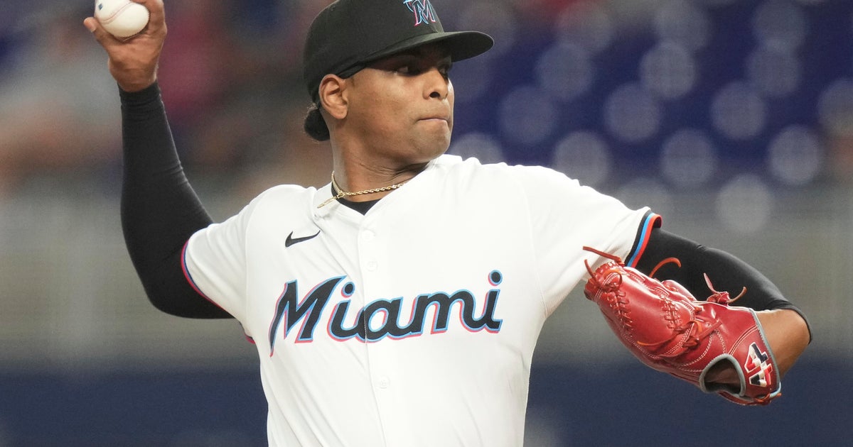 Marlins' Edward Cabrera strikes out 10 to help Miami beat Atlanta 2-1
