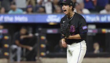 Tong pitches 5 innings in debut, Mets set team record for runs at home in 19-9 romp over Marlins