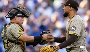 Mason Miller reaches 104.5 mph as San Diego's bullpen shuts down the Cubs in Game 2 victory