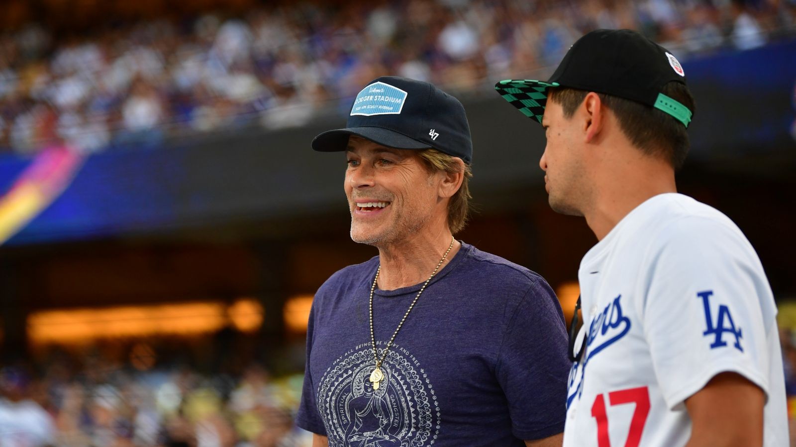 Rob Lowe Los Angeles Dodgers