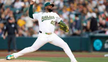 Athletics pitcher Luis Severino