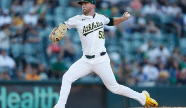 Athletics pitcher Jeffrey Springs