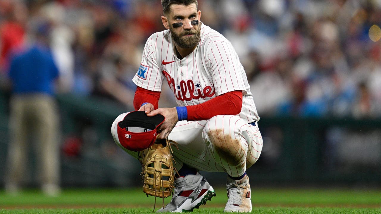 Bryce Harper understands boos from Phillies fans as NL Division Series moves to LA