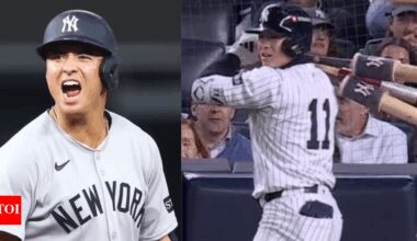 Why is Anthony Volpe warming up with three bats? Inside Yankees’ star hitting struggles and shoulder injury | MLB News